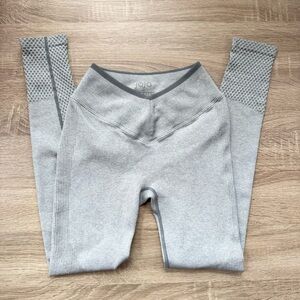 Joja Level Up V-Waist 7/8 Leggings Gray XS